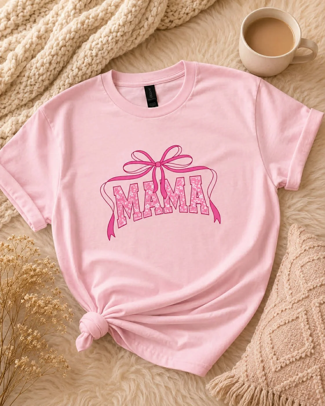 MAMA- Pink Bow
