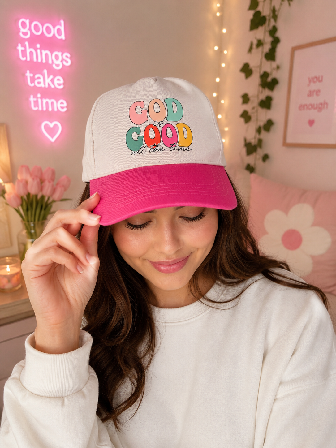 God is Good all the time- Hat