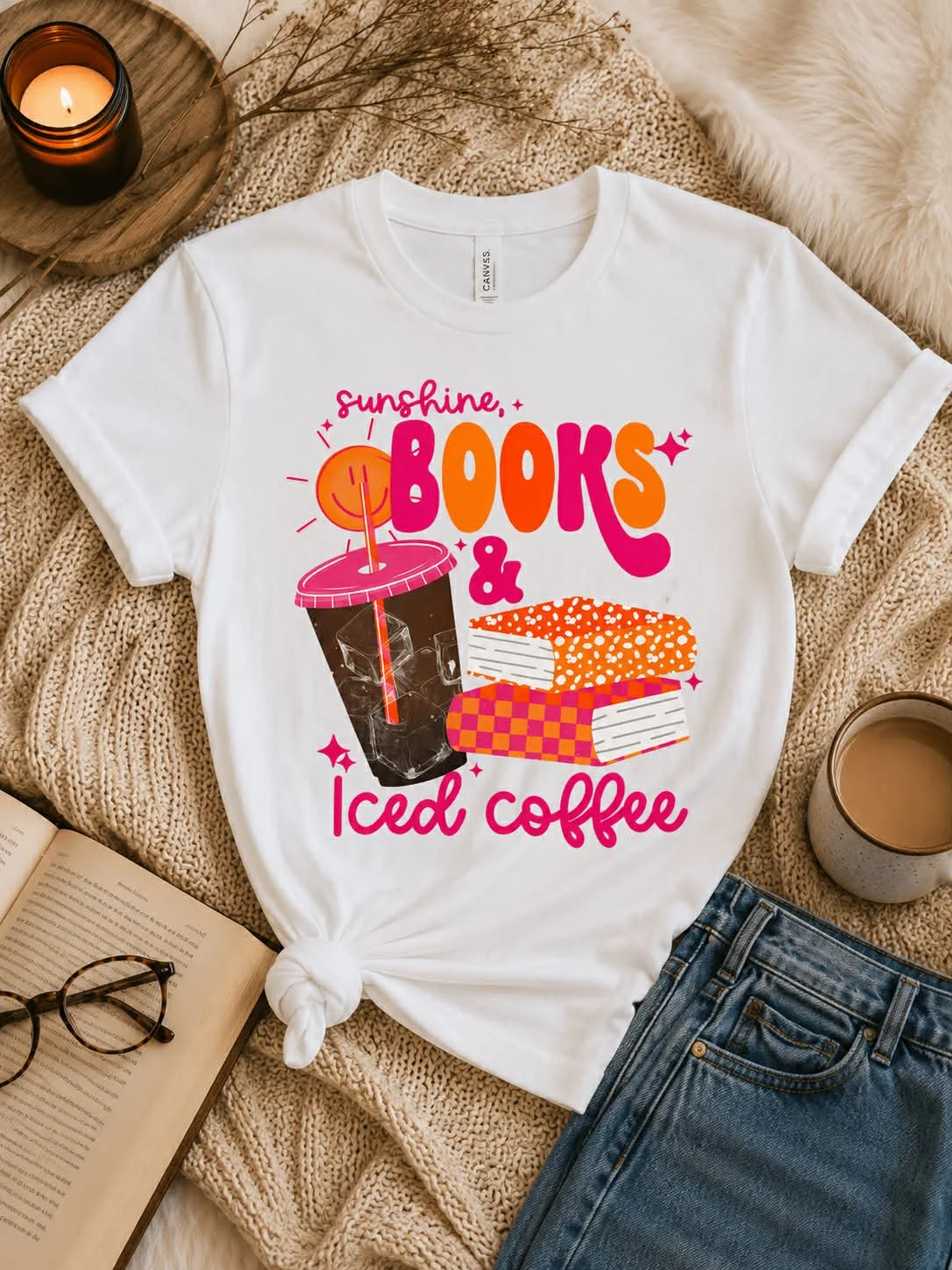 Sunshine, Books & Iced Coffee