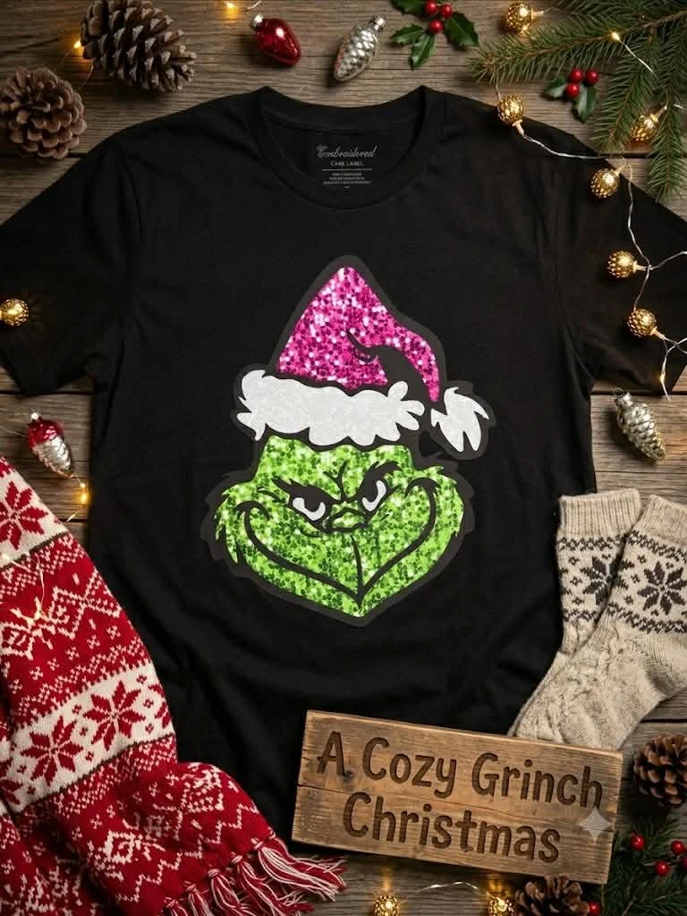 Glitter Grinch- adult
