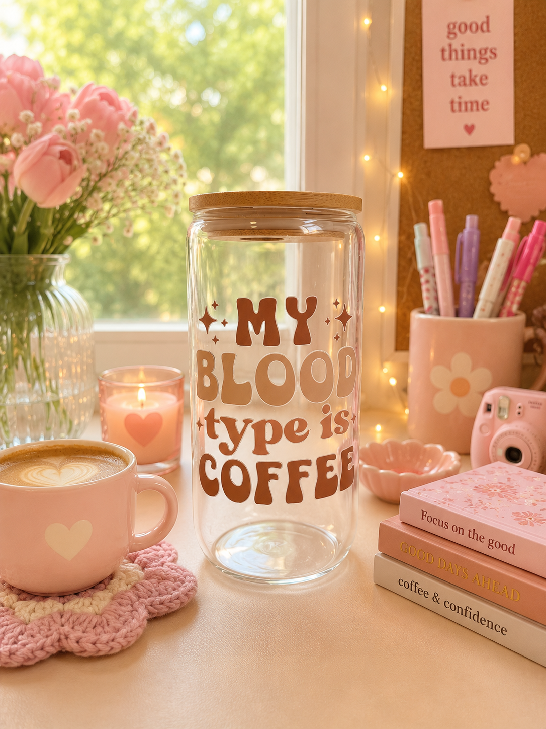 My Blood Type Is Coffee- cup