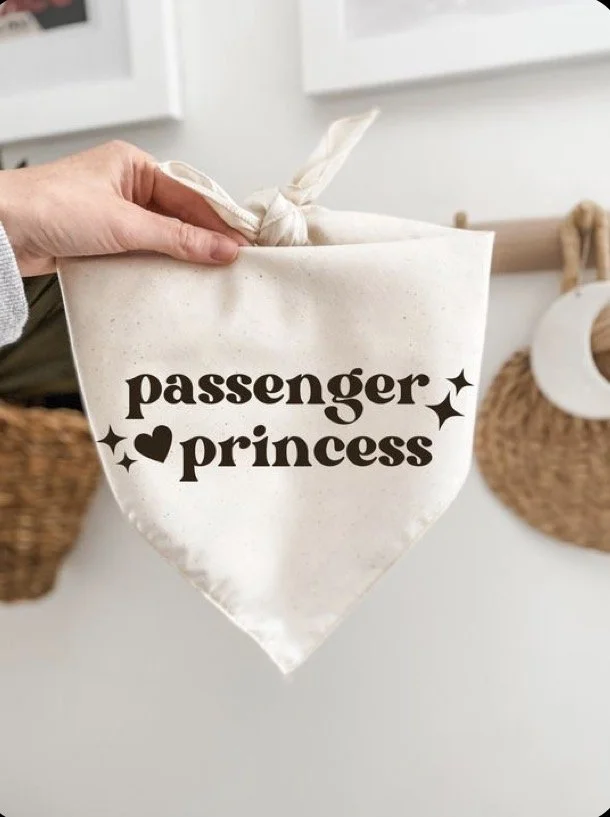 Passenger Princess- Dog Bandanna