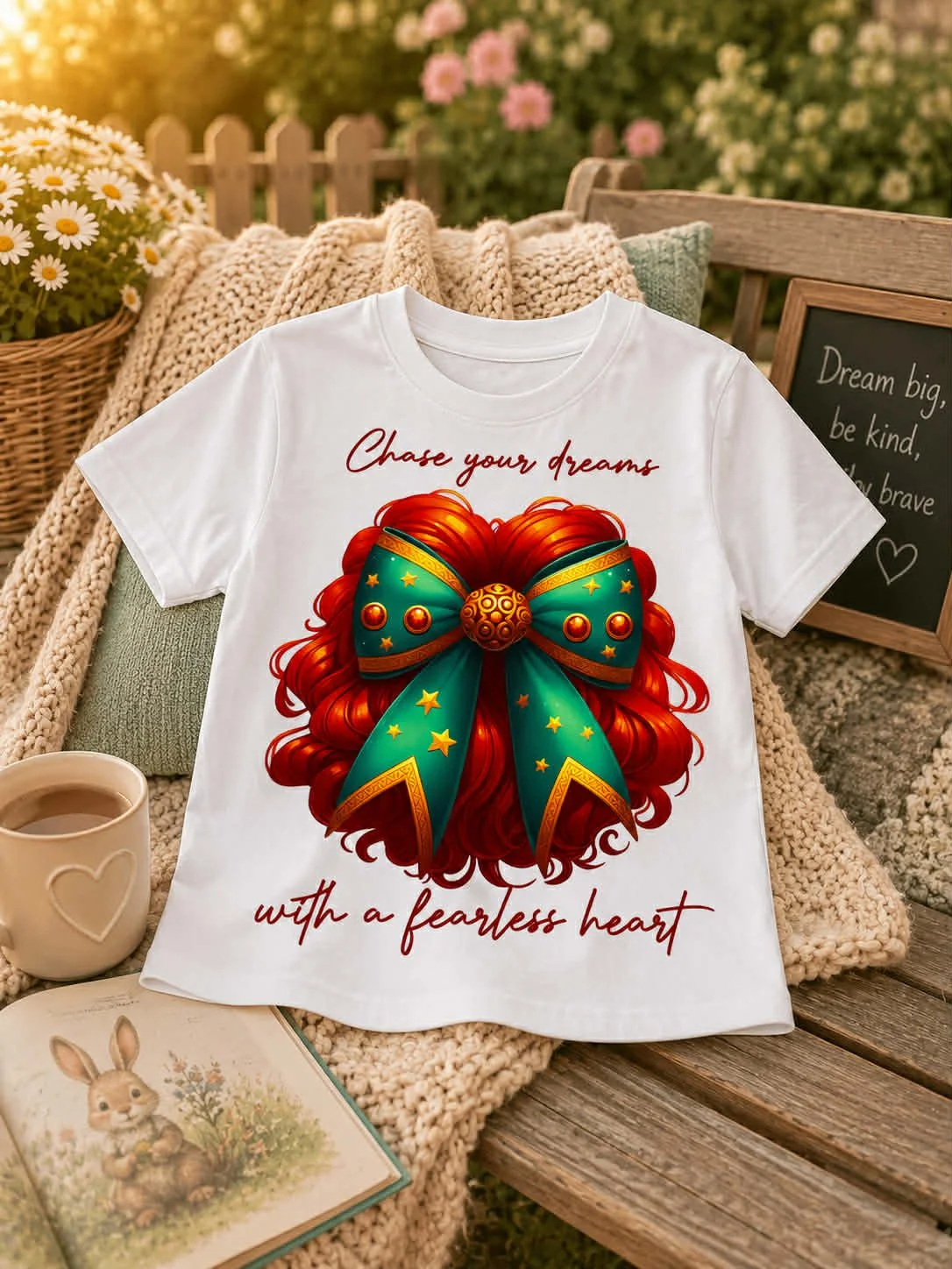 Chase Your Dreams With A Fearless Heart - Merida