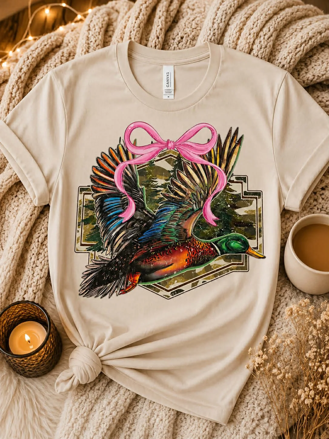 Duck With Pink Bow