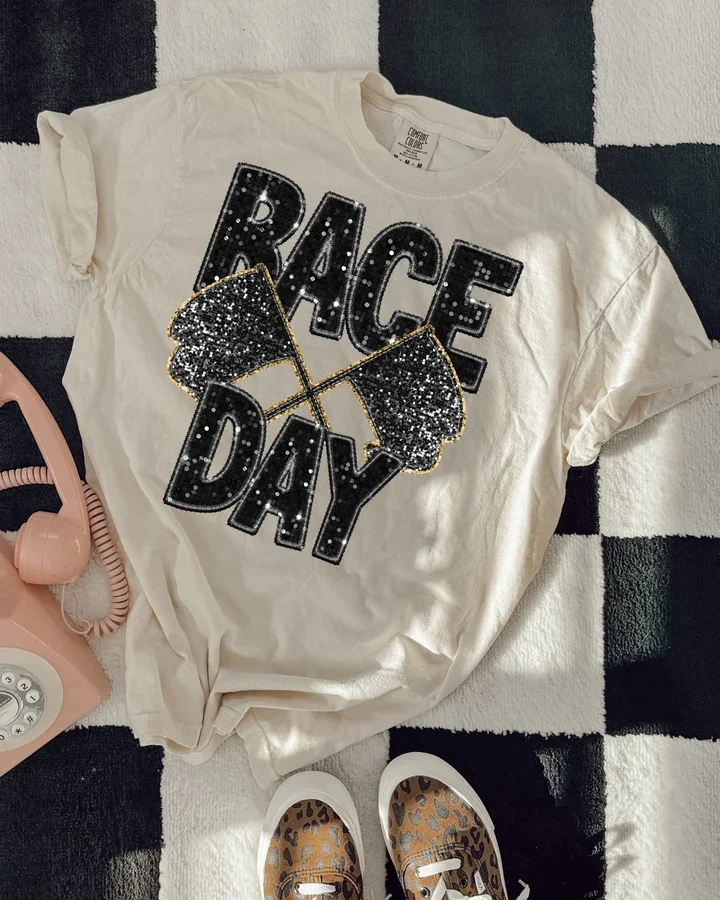 Race Day (glitter look)