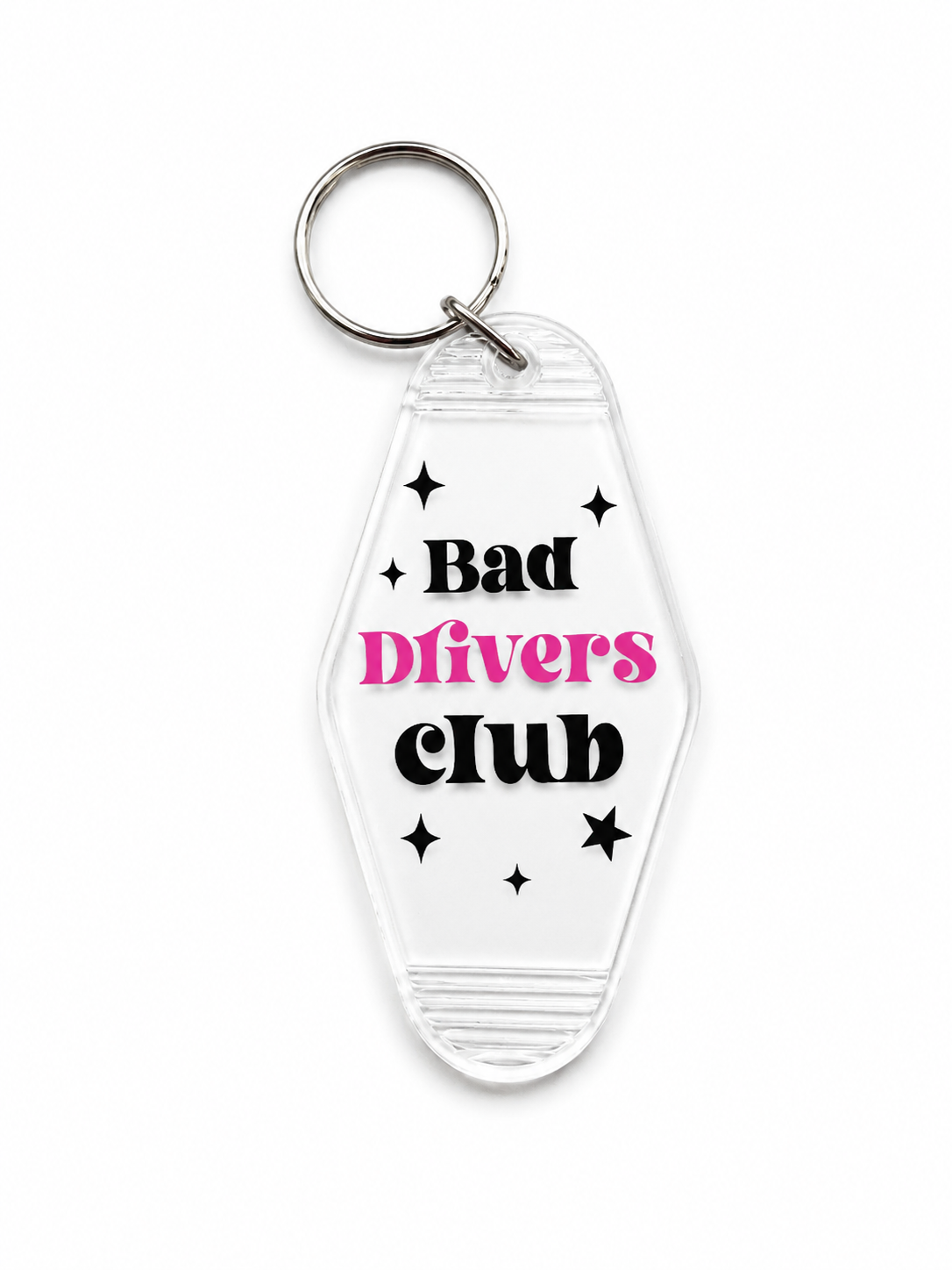 Bad Drivers Club Keychain