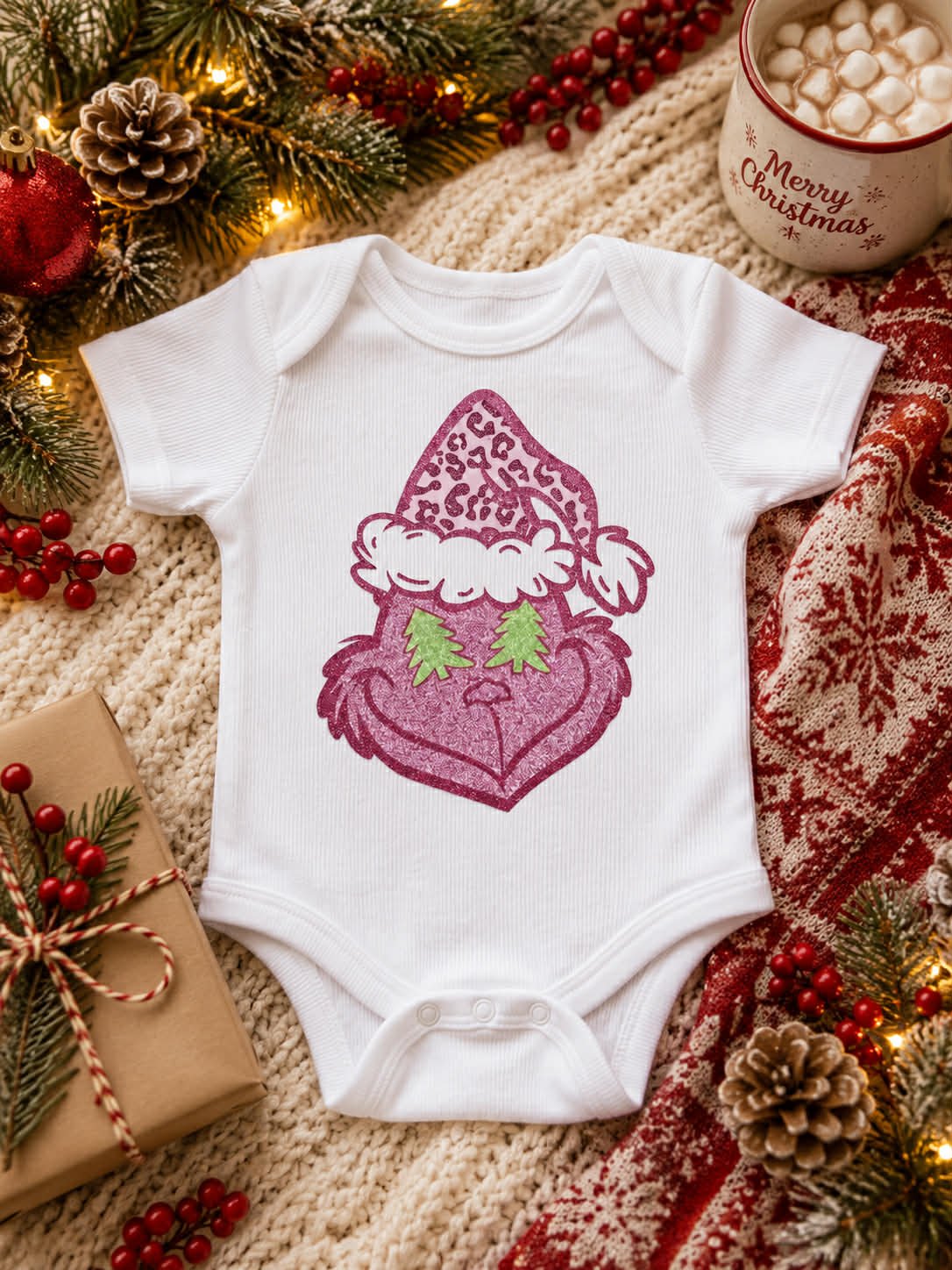 Pink Grinch- infant