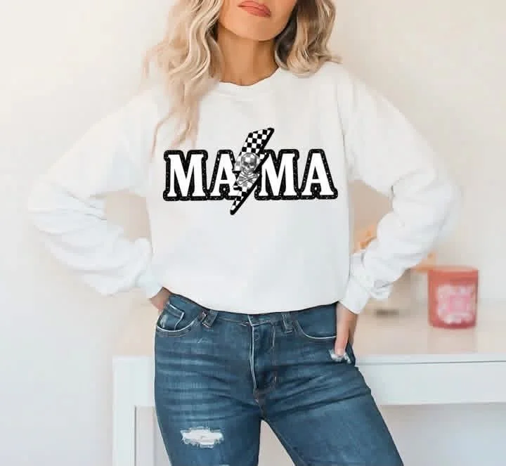 Checkered Bolt Mama