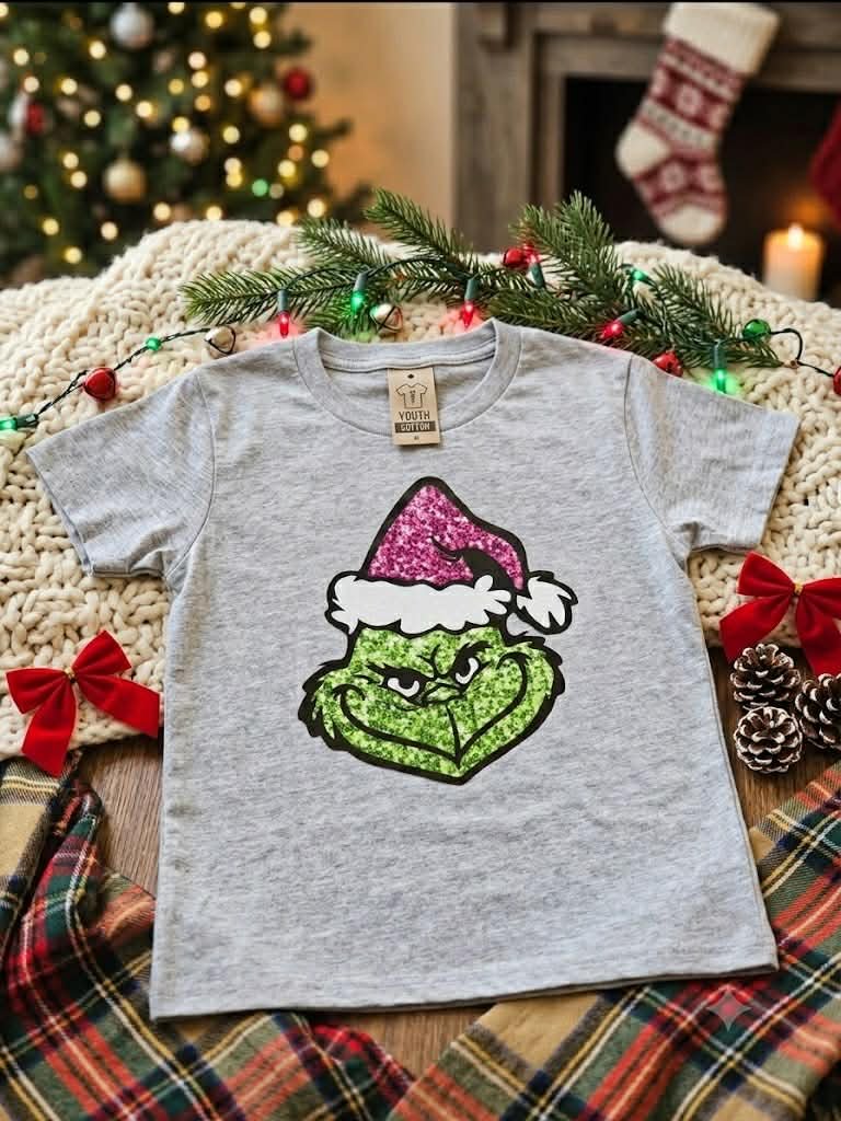 Glittery Grinch