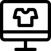 Black and white sketch of a person jumping with a board.