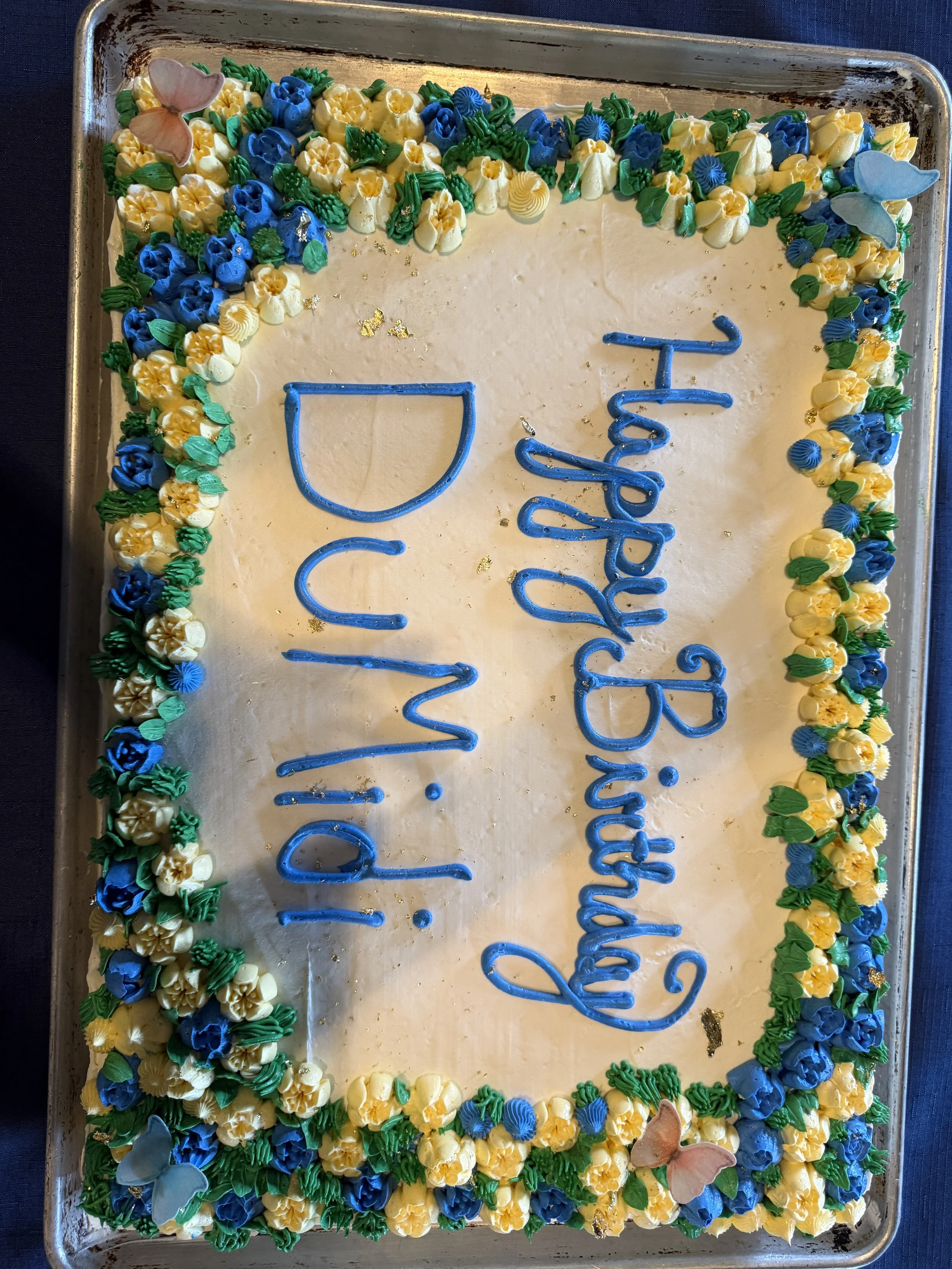 Half Sheet Cake