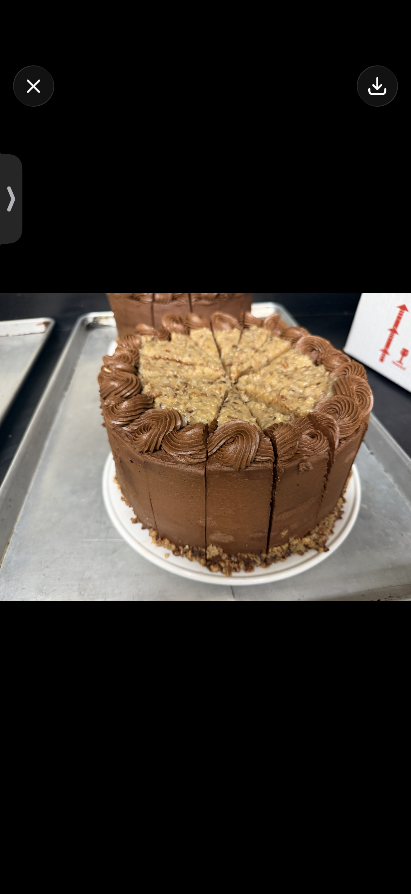 12inch round cake