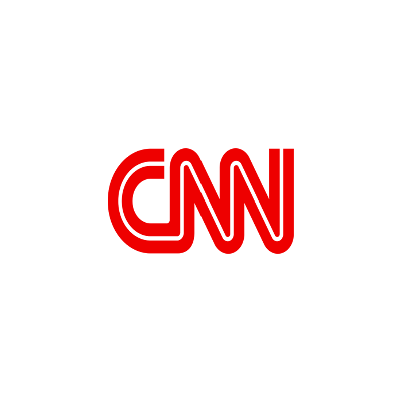 A black background with the red and white CNN logo centered.