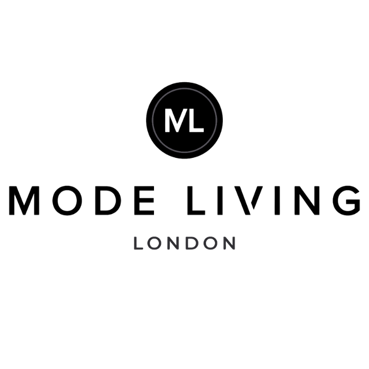Stylized map silhouette of London with a circle representing the city's location and the word "London" beneath it.