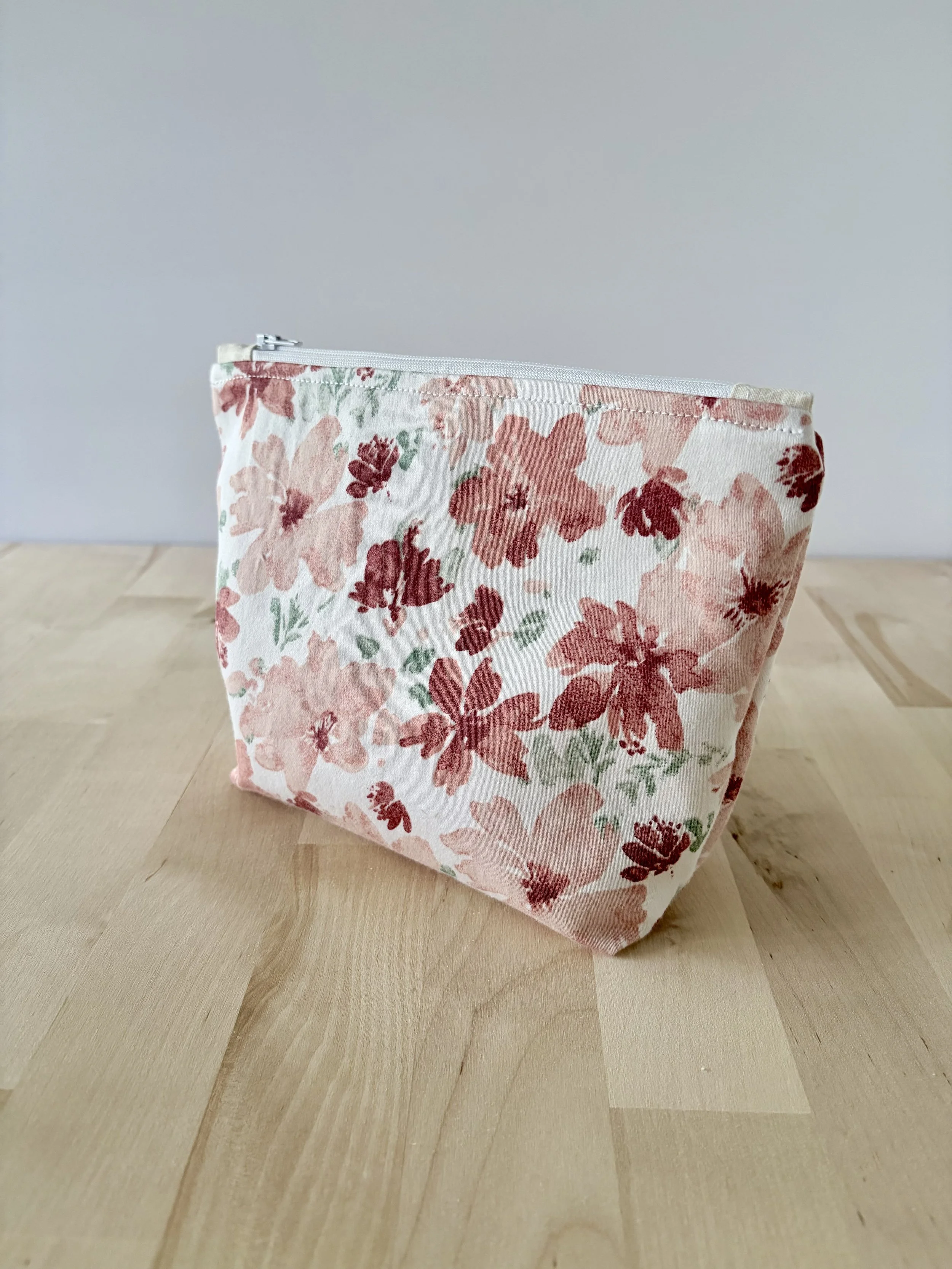 Thrift Edition: In Full Bloom Zipper Pouch