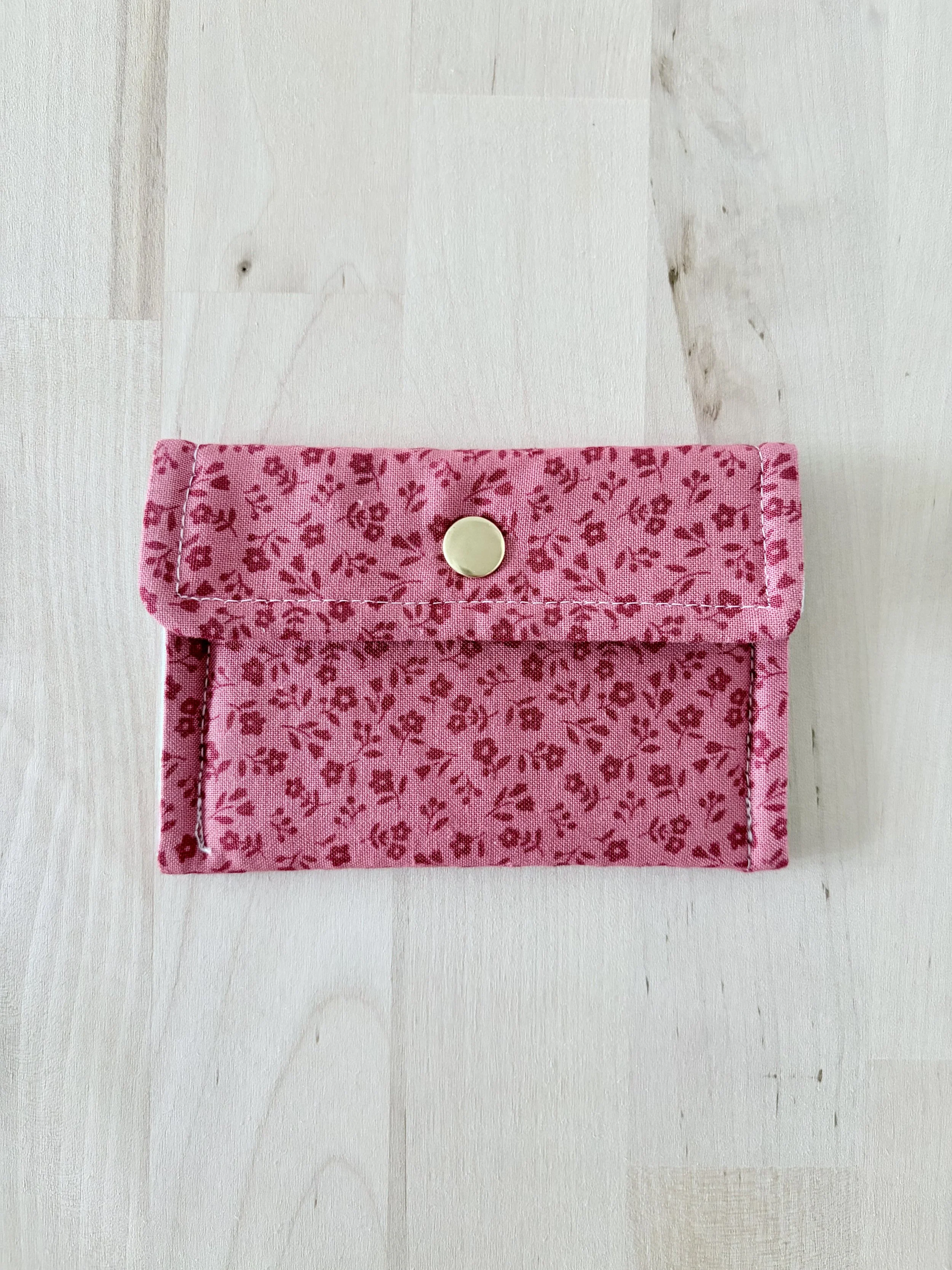 Pink Petite Floral Mini Pouch
