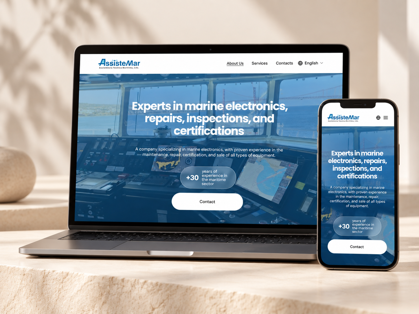 Professional website designed by Calvia Digital