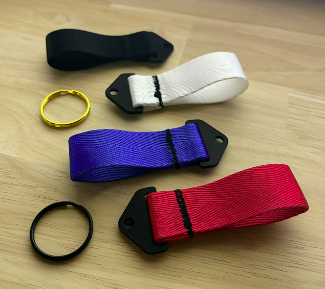 Mini Tow Strap Keychain