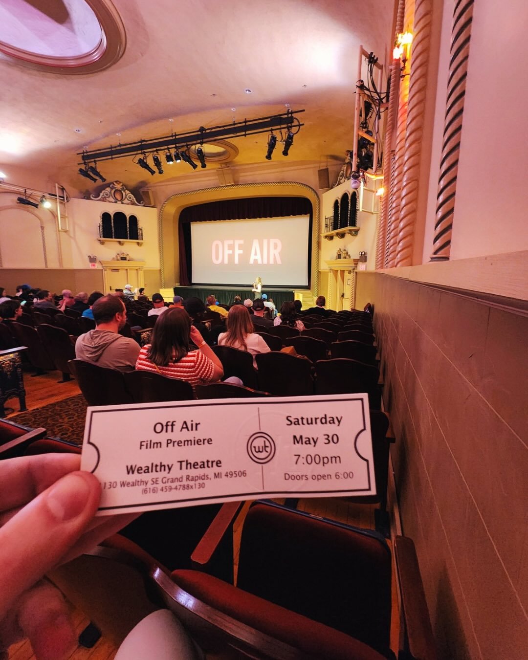 Still jazzed from this last Saturday! What a fun night! It&rsquo;s great to see what people have to say about the Pilot Episode for OFF AIR!!! 💖🎉🥹