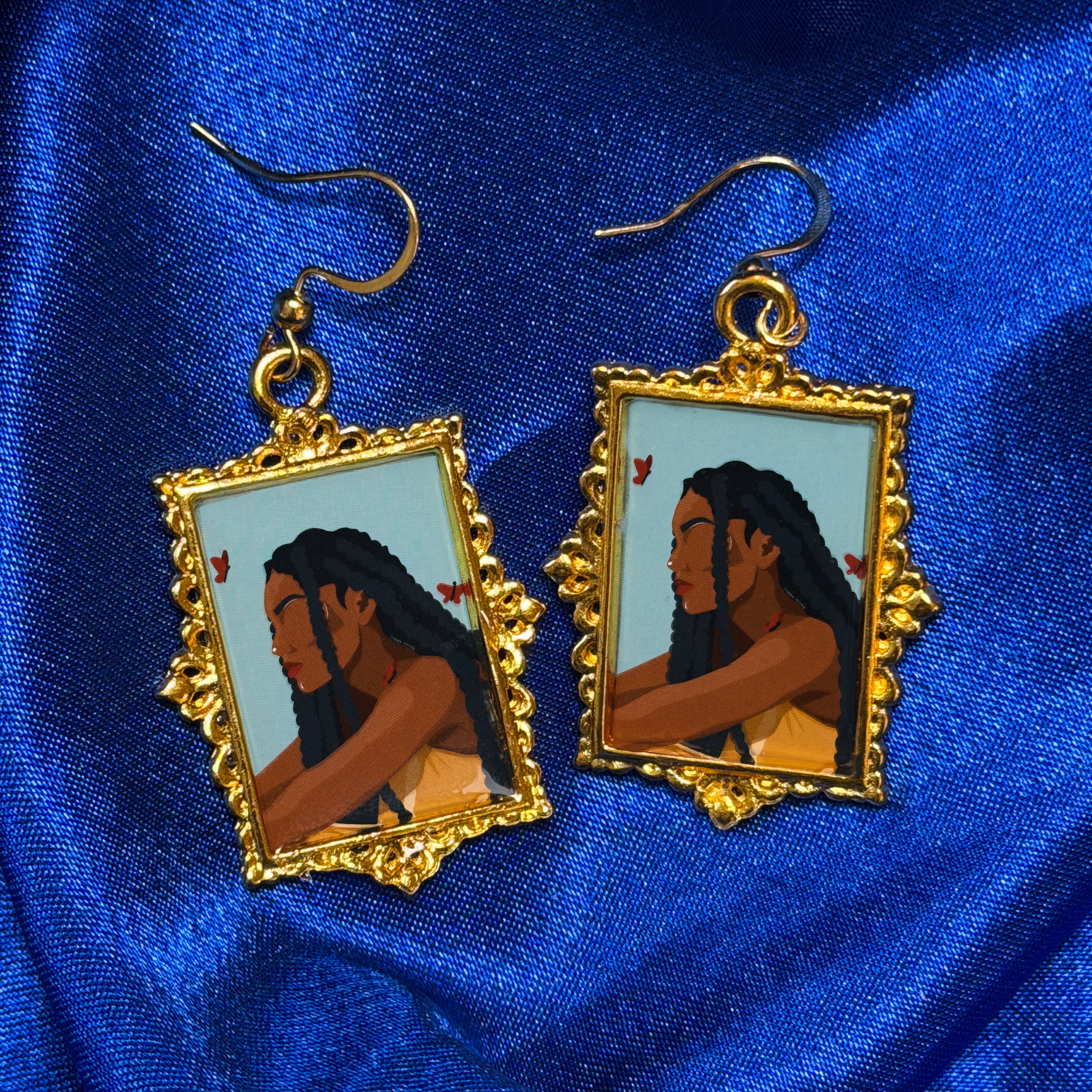 Earrings by DERA - Anonymous 4