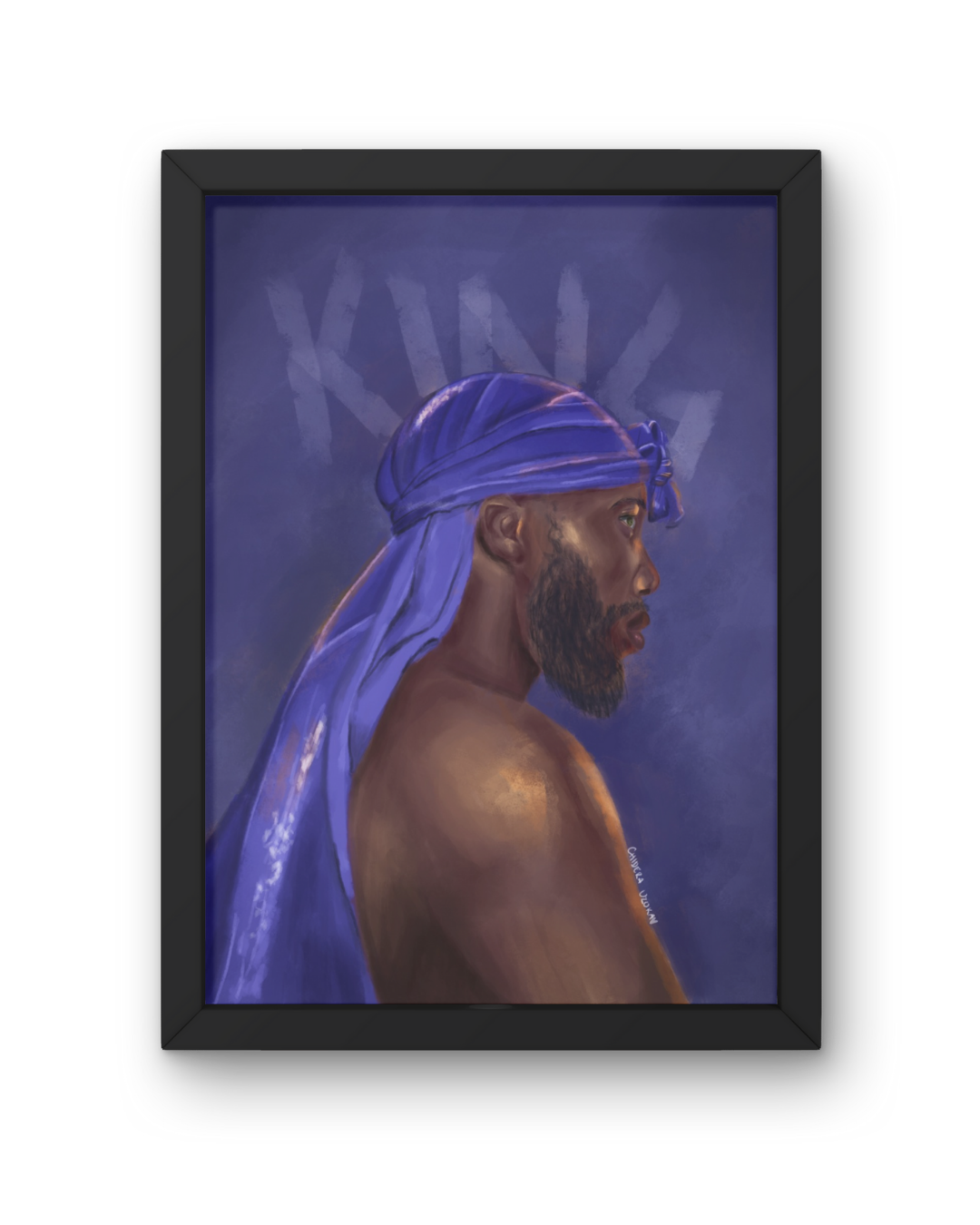KING  - Custom Print and Poster