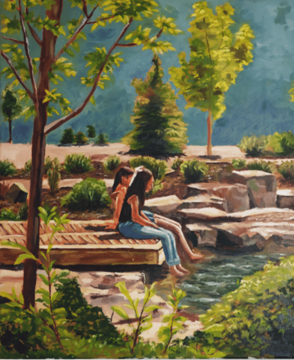 Memories Never Had-
Oil on Canvas -
24” x 36”