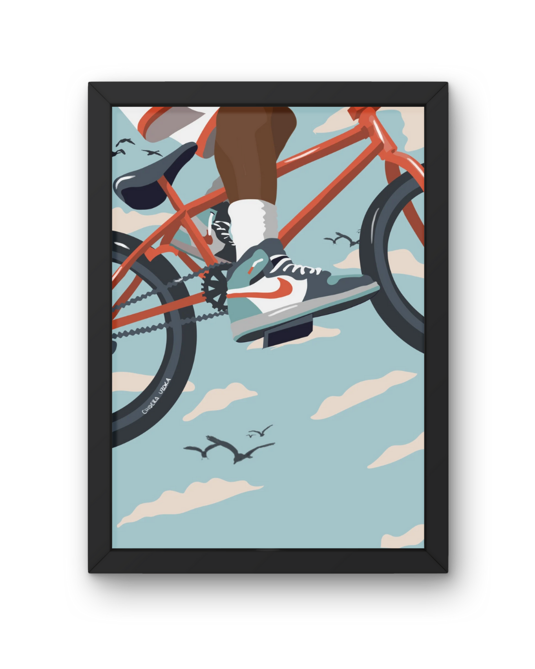 SNKR HEAD 4 Art Print & Poster