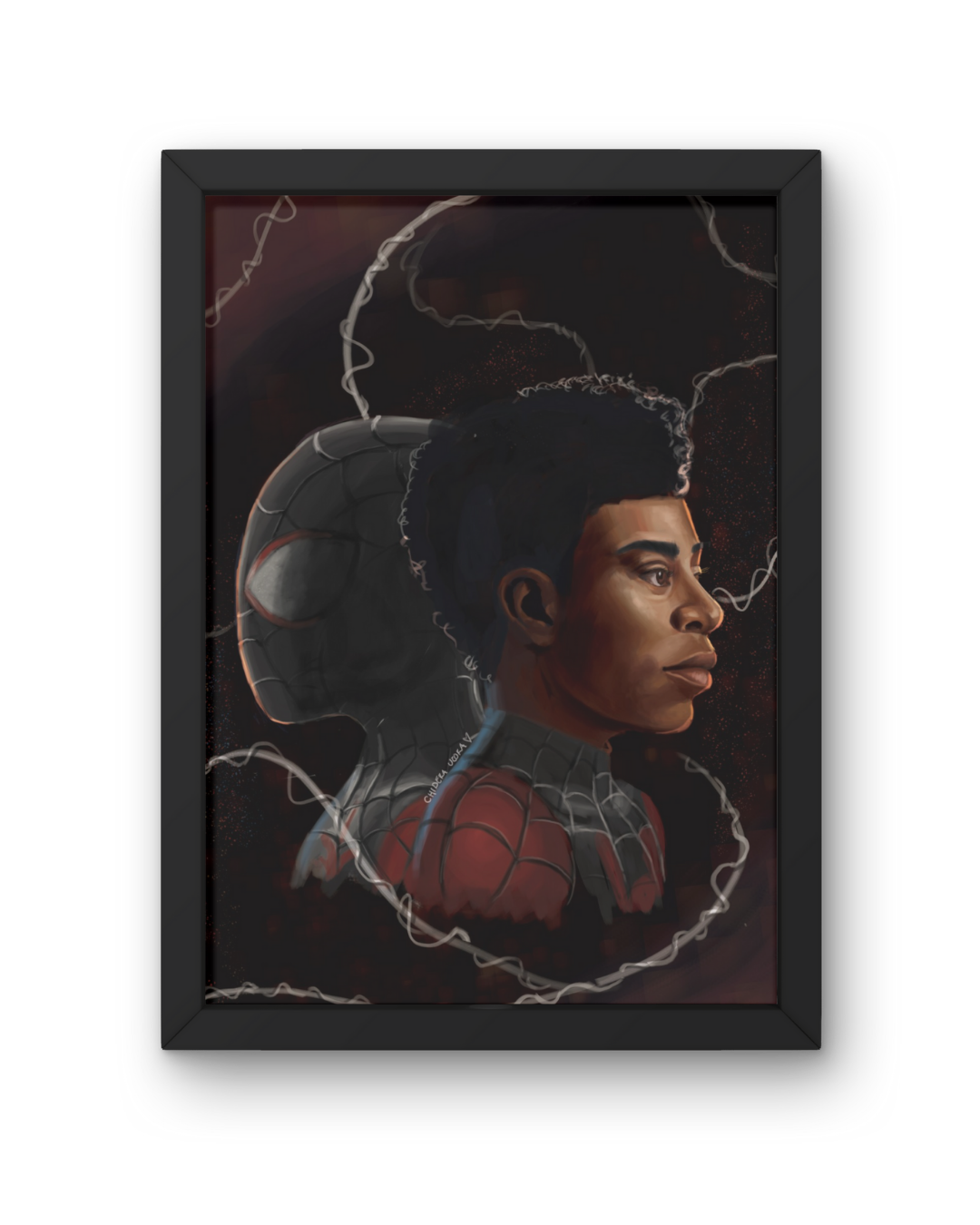 Miles Morales Spiderman Custom Print & Poster