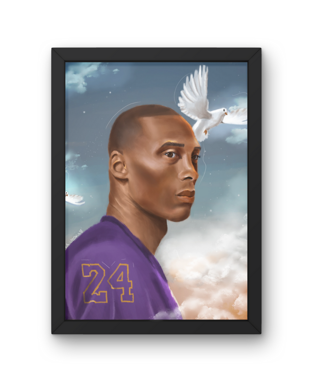 Fly High – Kobe Bryant Custom Print & Poster