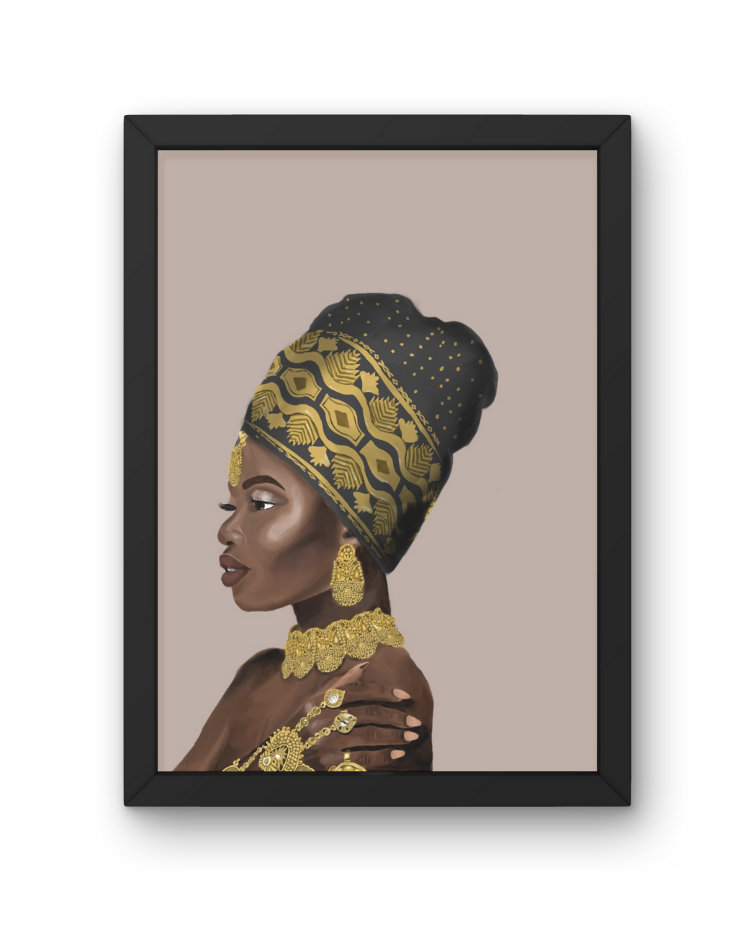 Black Queen  - Custom Print and Poster