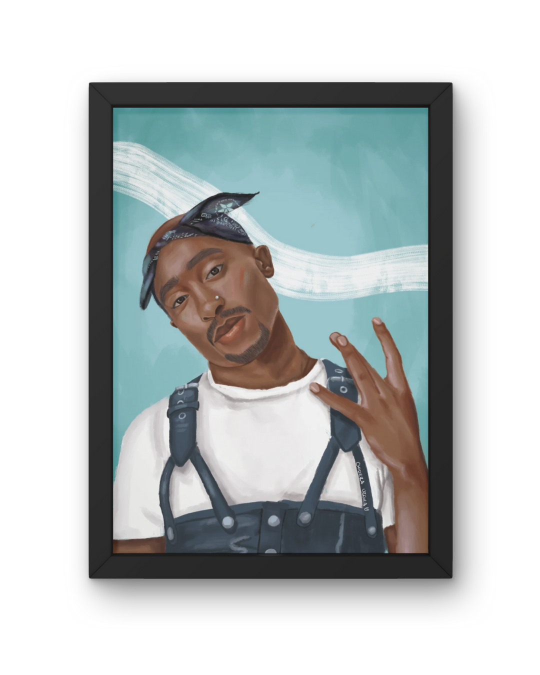 Me Against the World – Tupac Custom Print & Poster | Hip-Hop Legend Wall Art