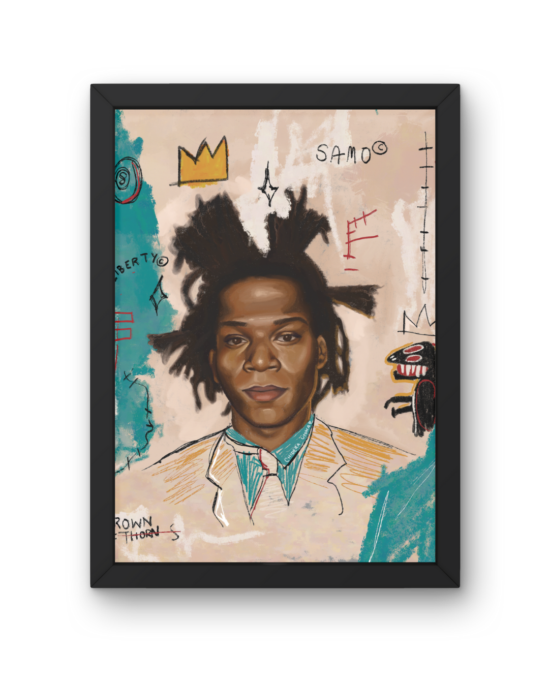 SAMO – Jean-Michel Basquiat Custom Print and Poster