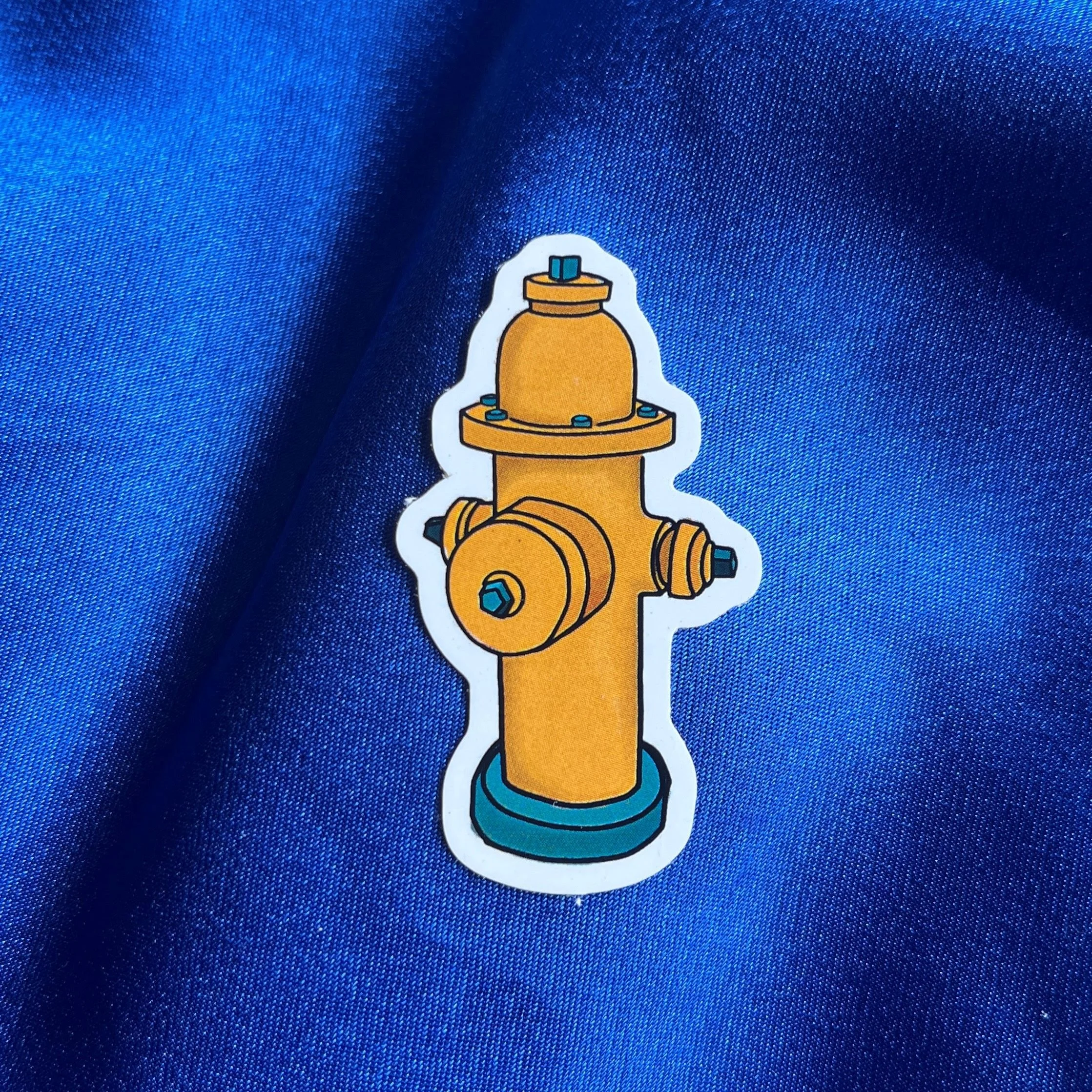 YELLOW custom sticker