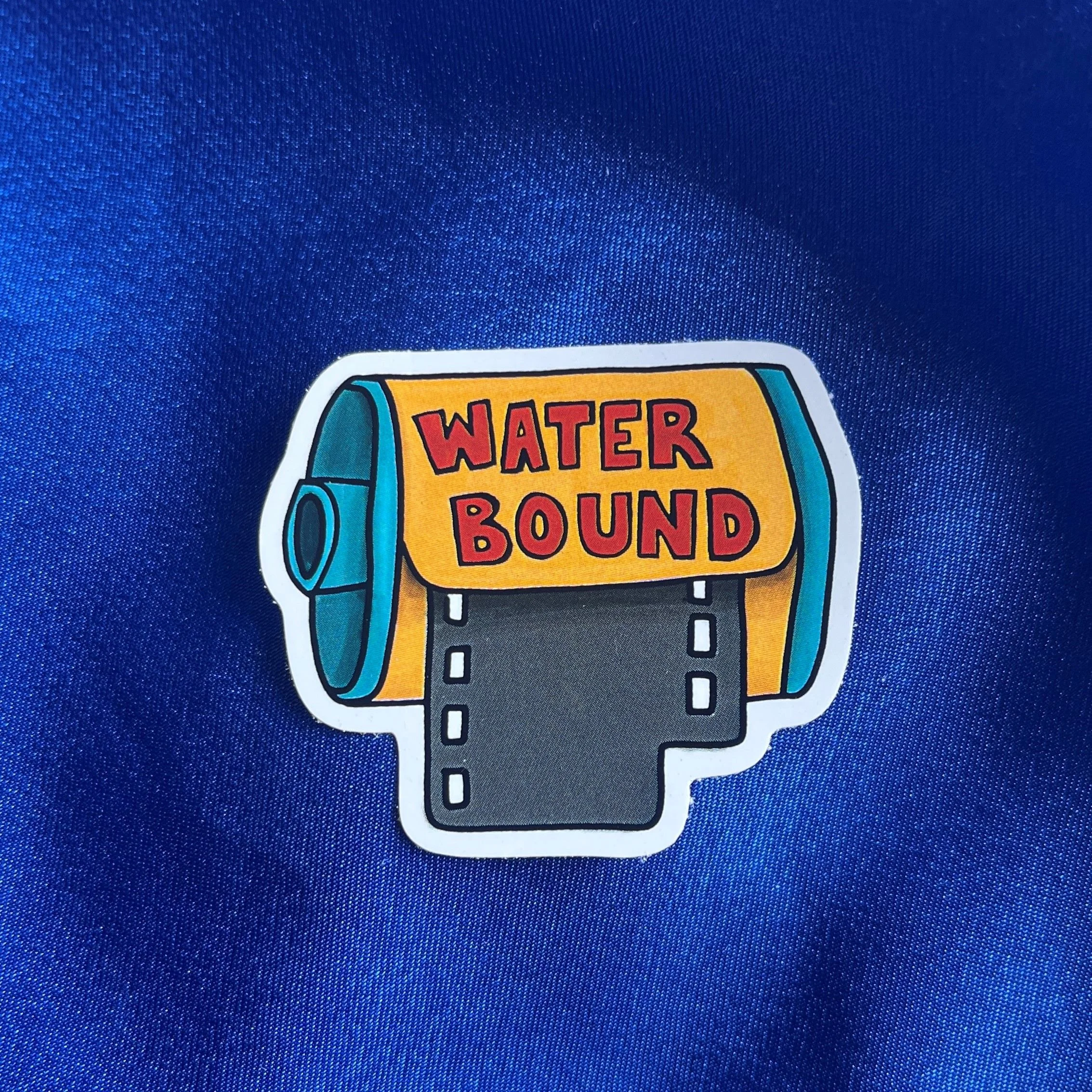 WATER BOUND custom sticker