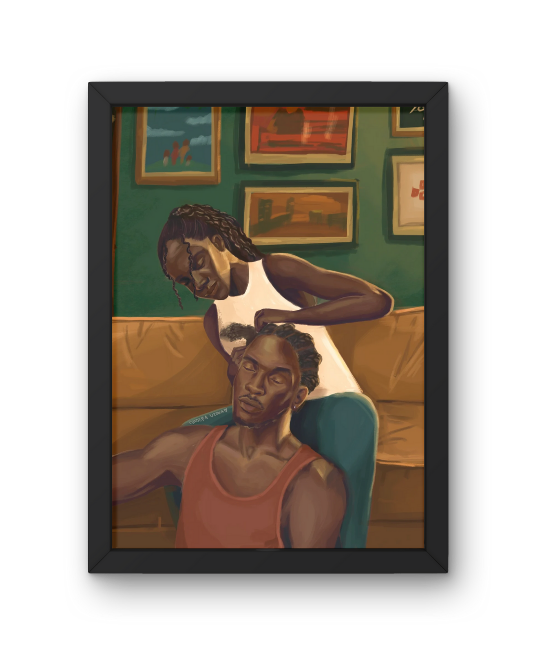 Black Love – Limited Edition Signed Art Print & Poster