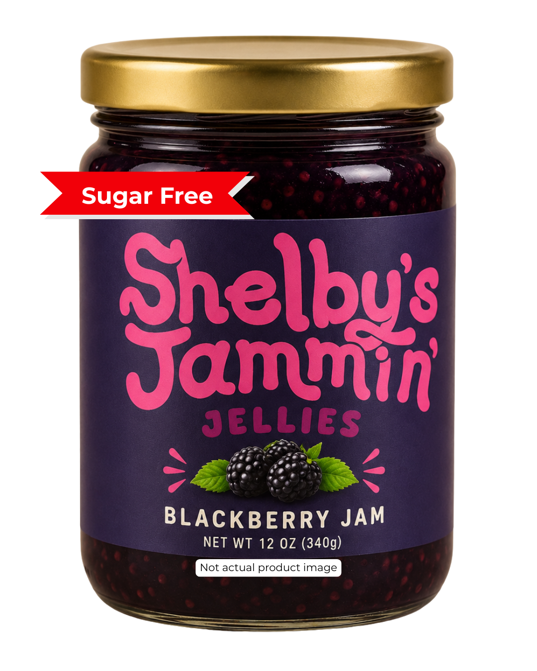 Blackberry Jam - Sugar Free