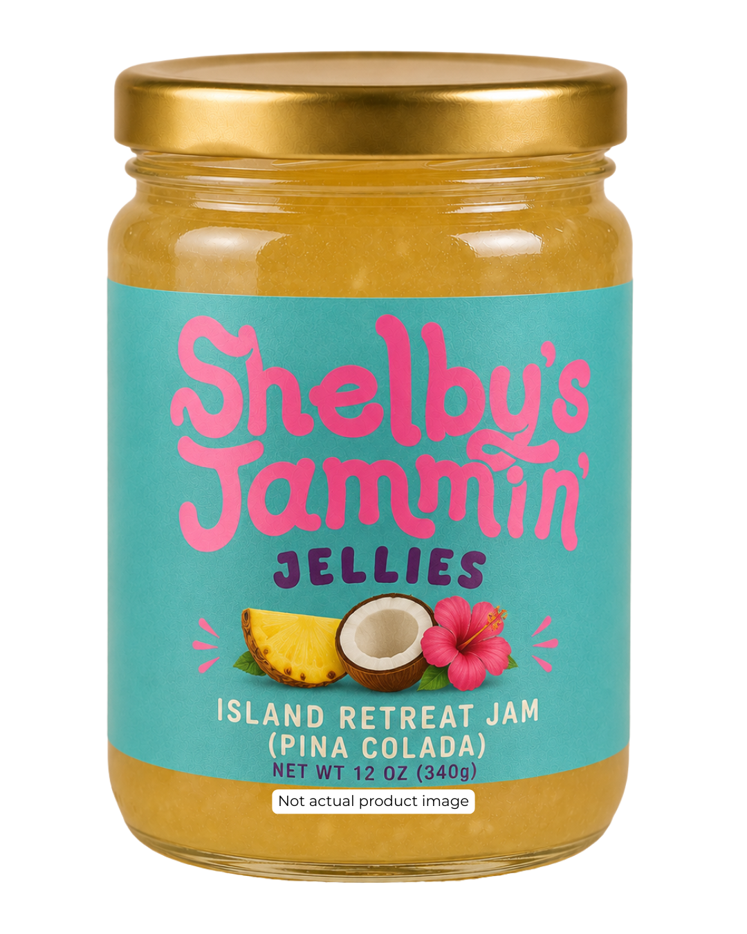 Island Retreat Jam (Pina Colada)