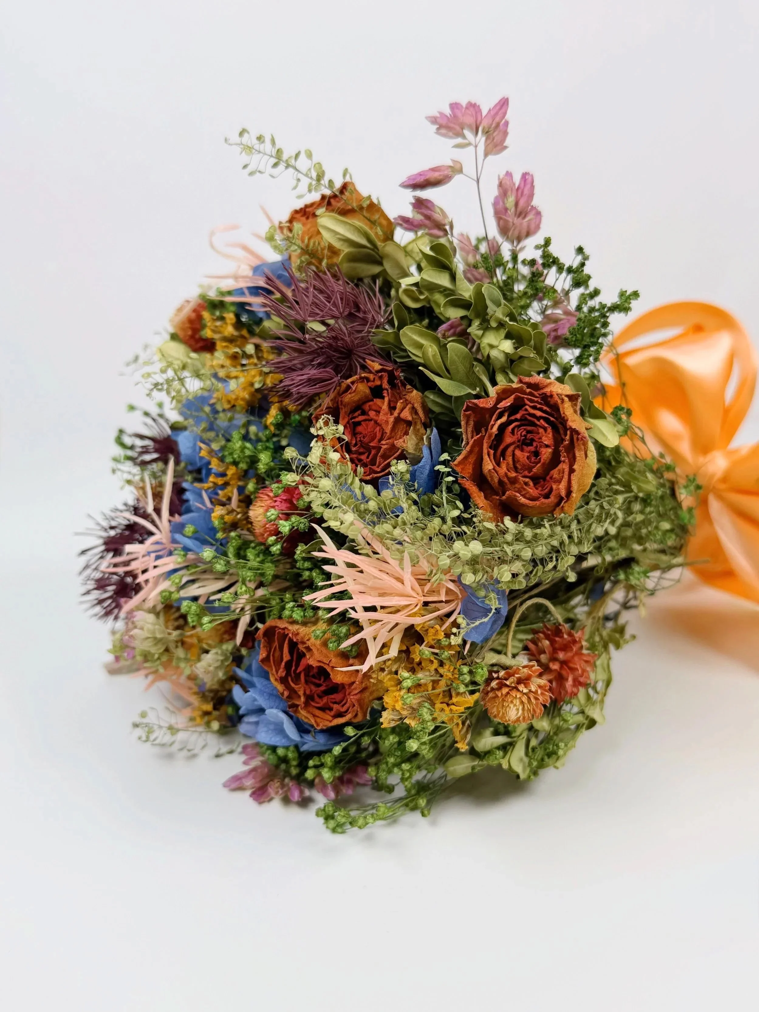 Air-Dried Peach Bouquet