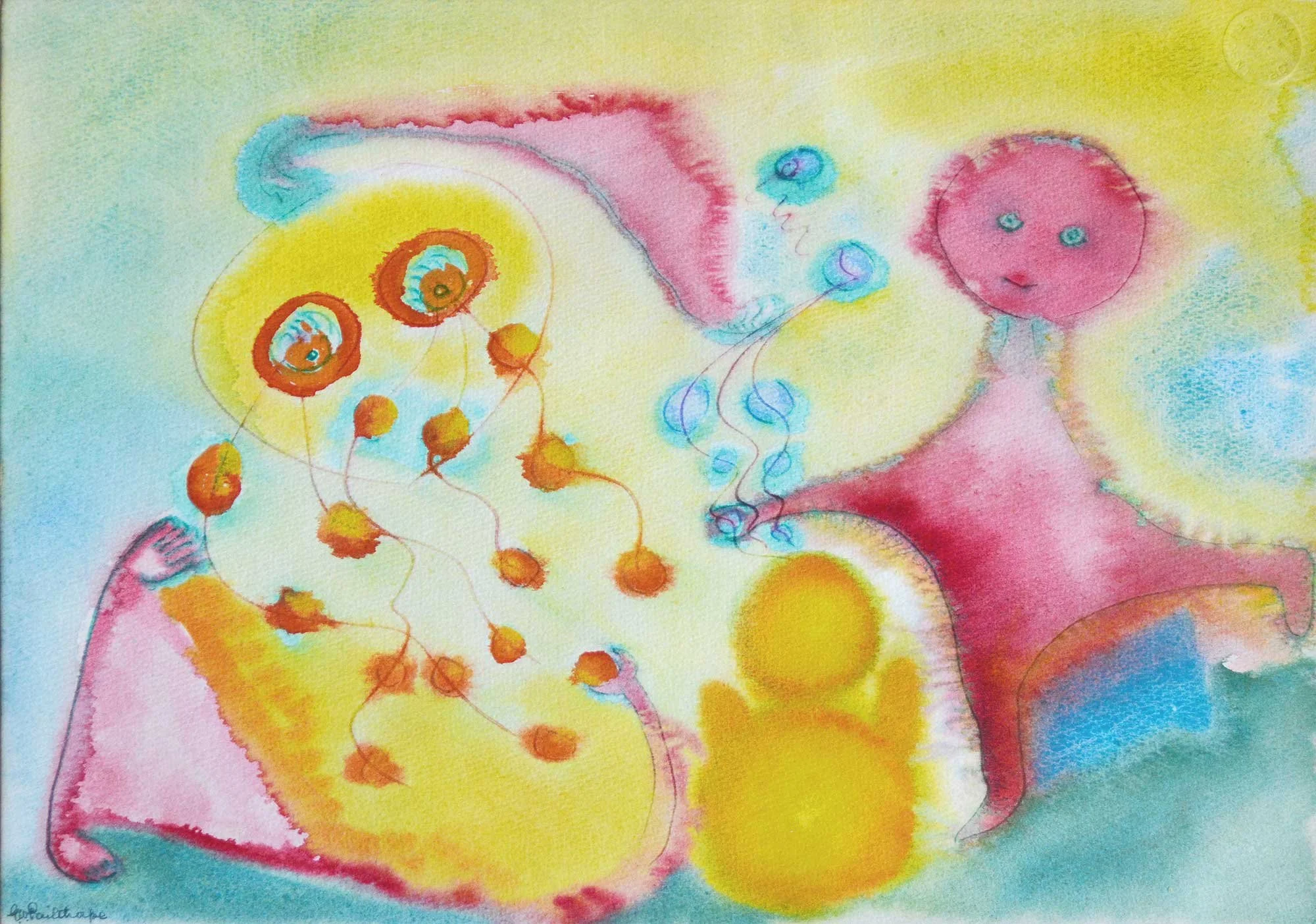 15.04.1941, 37x27cm, No4, Watercolour, GW Pailthorpe
