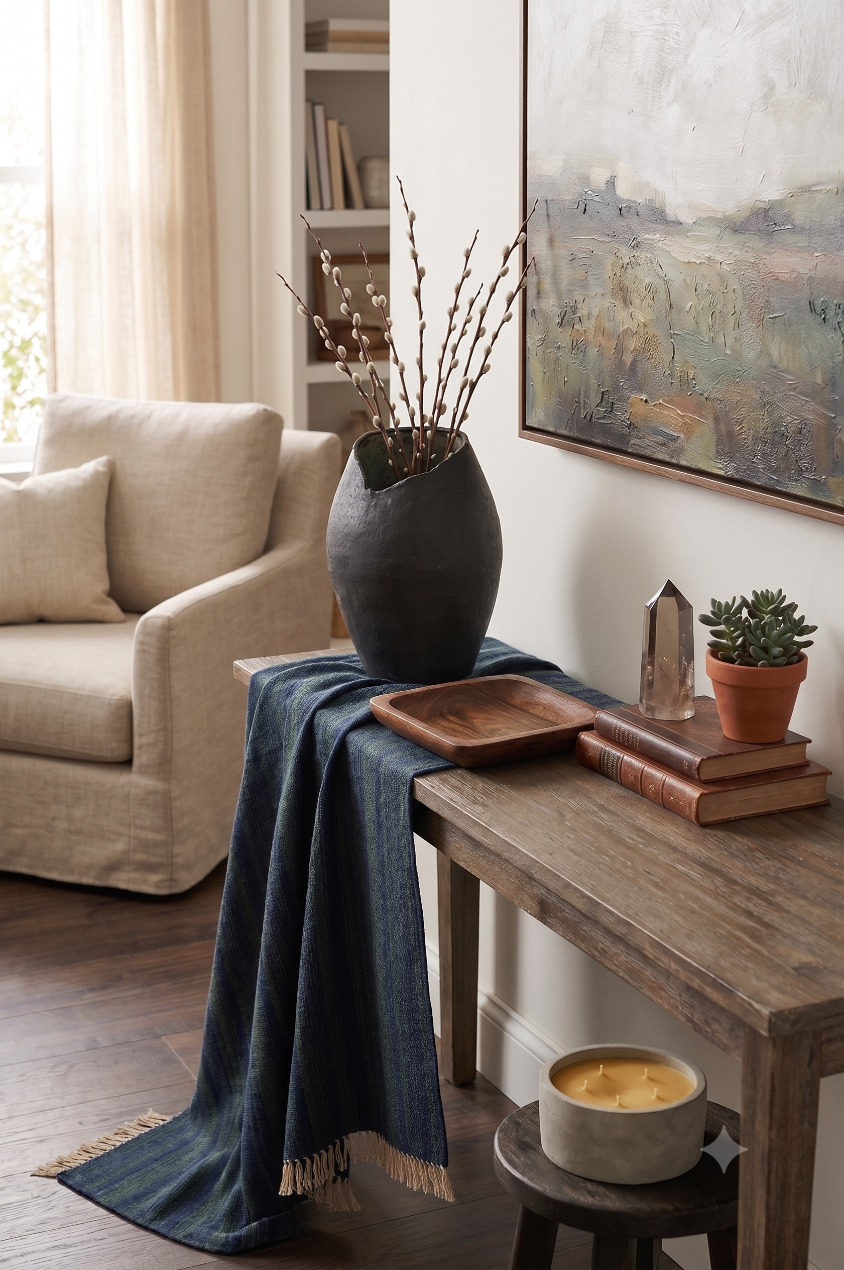 Earthy Elements: Designing a Grounded, Sophisticated Sanctuary