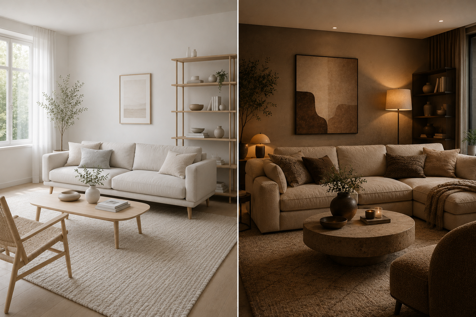 Scandi Minimal vs. Warm Modern: Which Home Aesthetic Is Right for You?