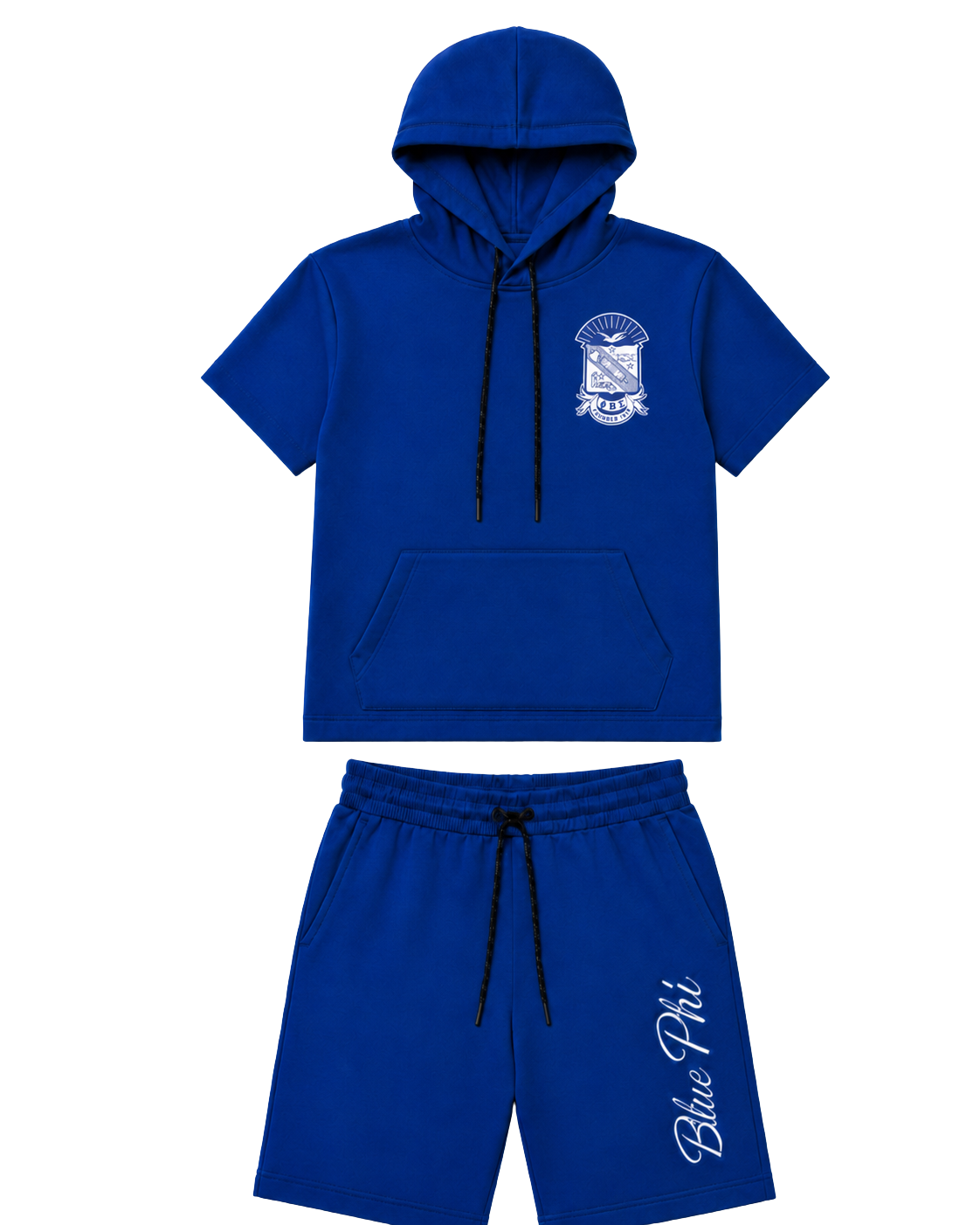Blue Phi Short Set