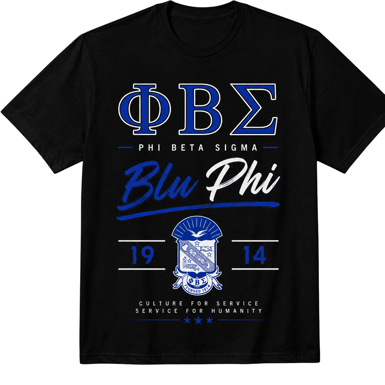 PBS Blu Phi T-shirt - Black.png