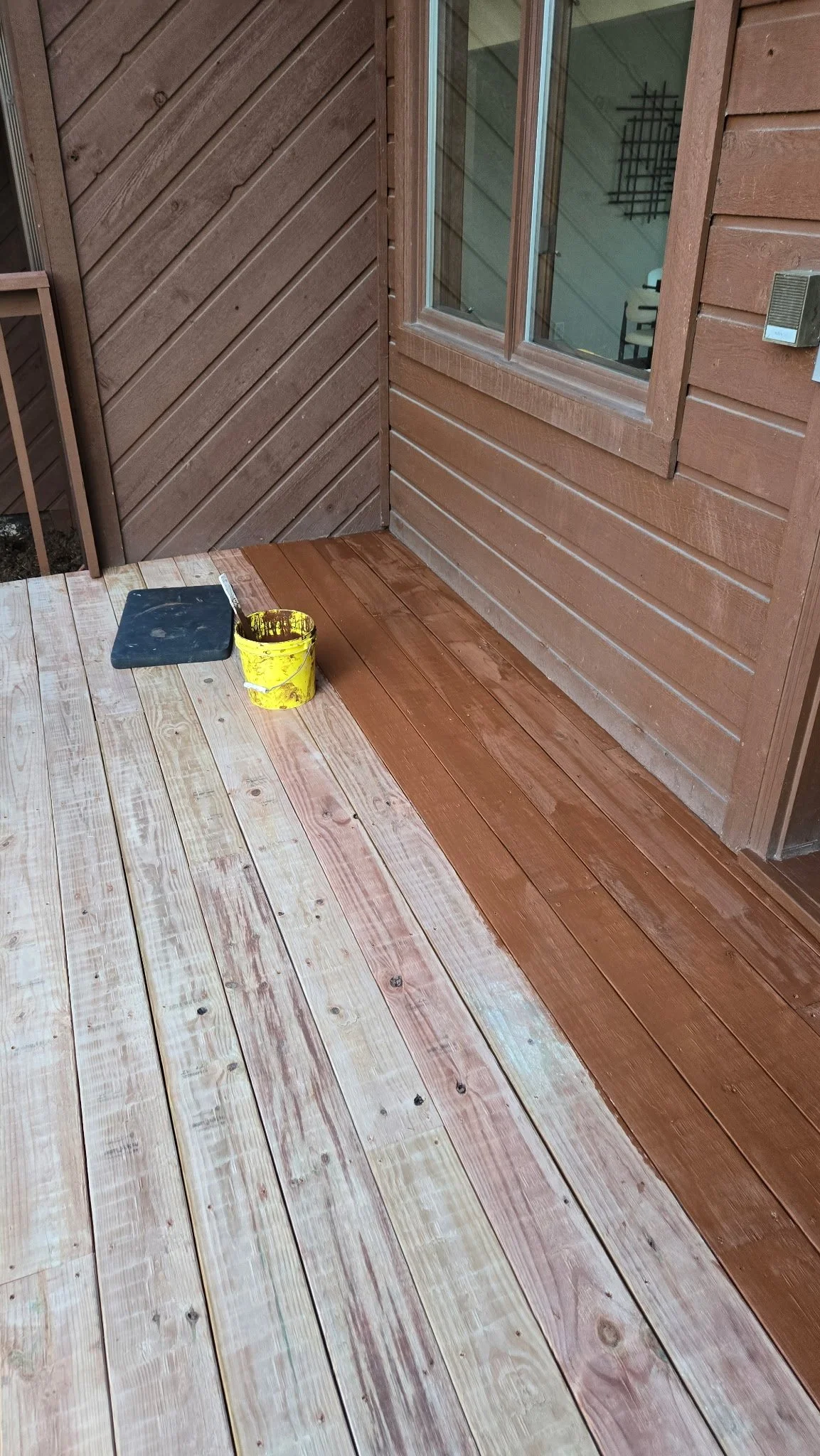 Exterior deck refinishing- Parker, CO