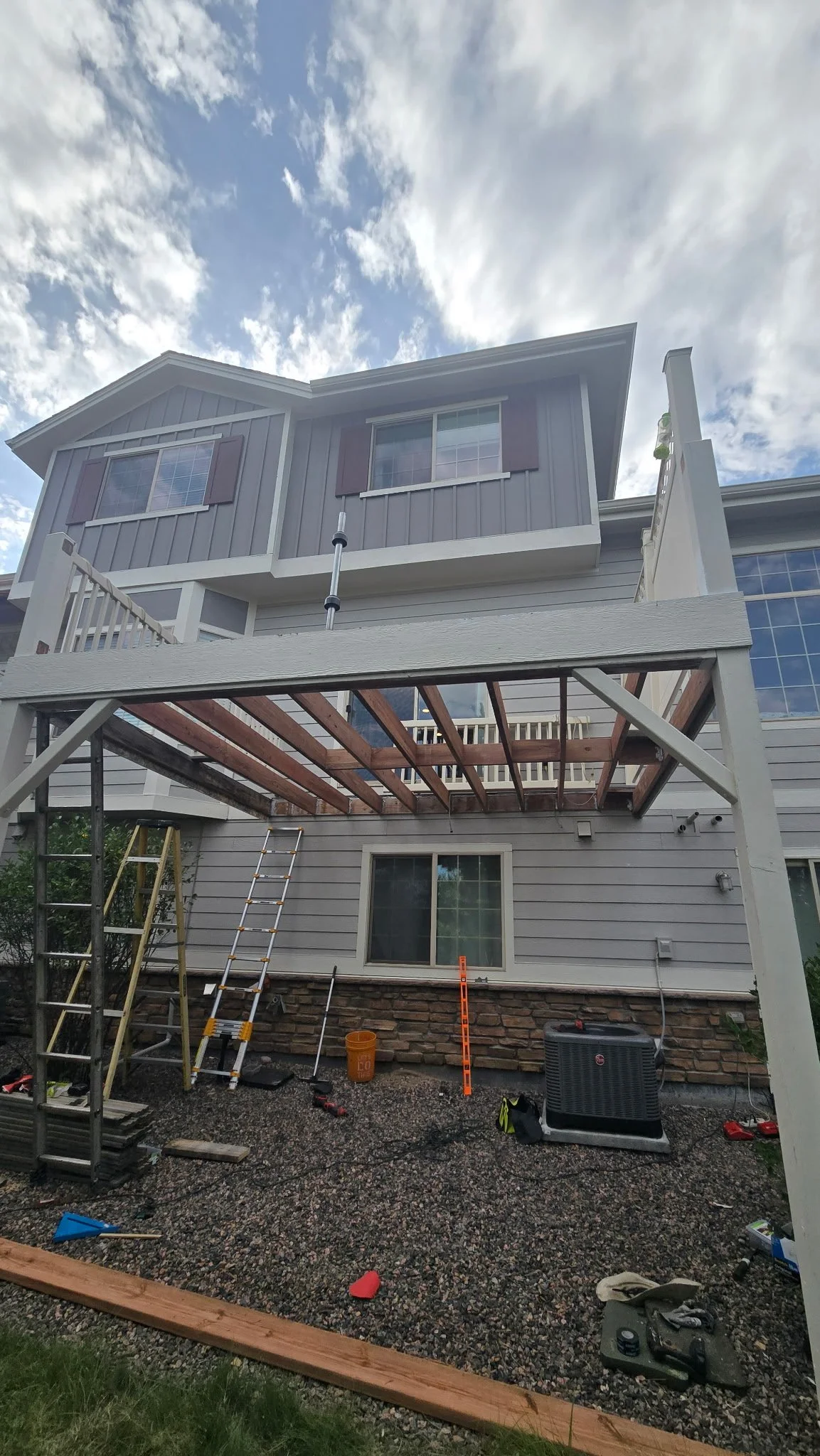 Second Floor Balcony Deck Rebuild- Castle Pines, CO