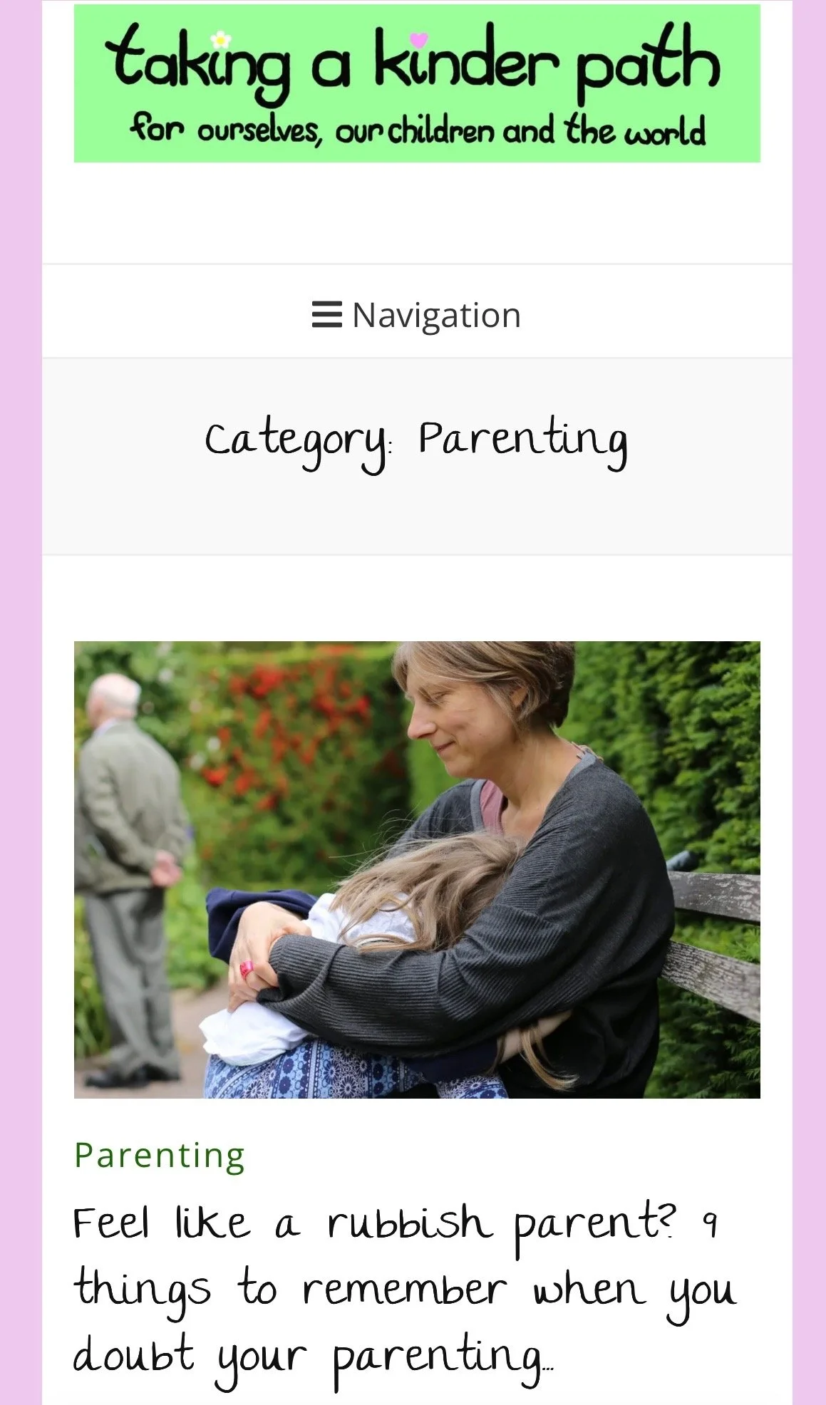 Feel Like a Rubbish Parent? 9 Things to Remember When You Doubt Your Parenting