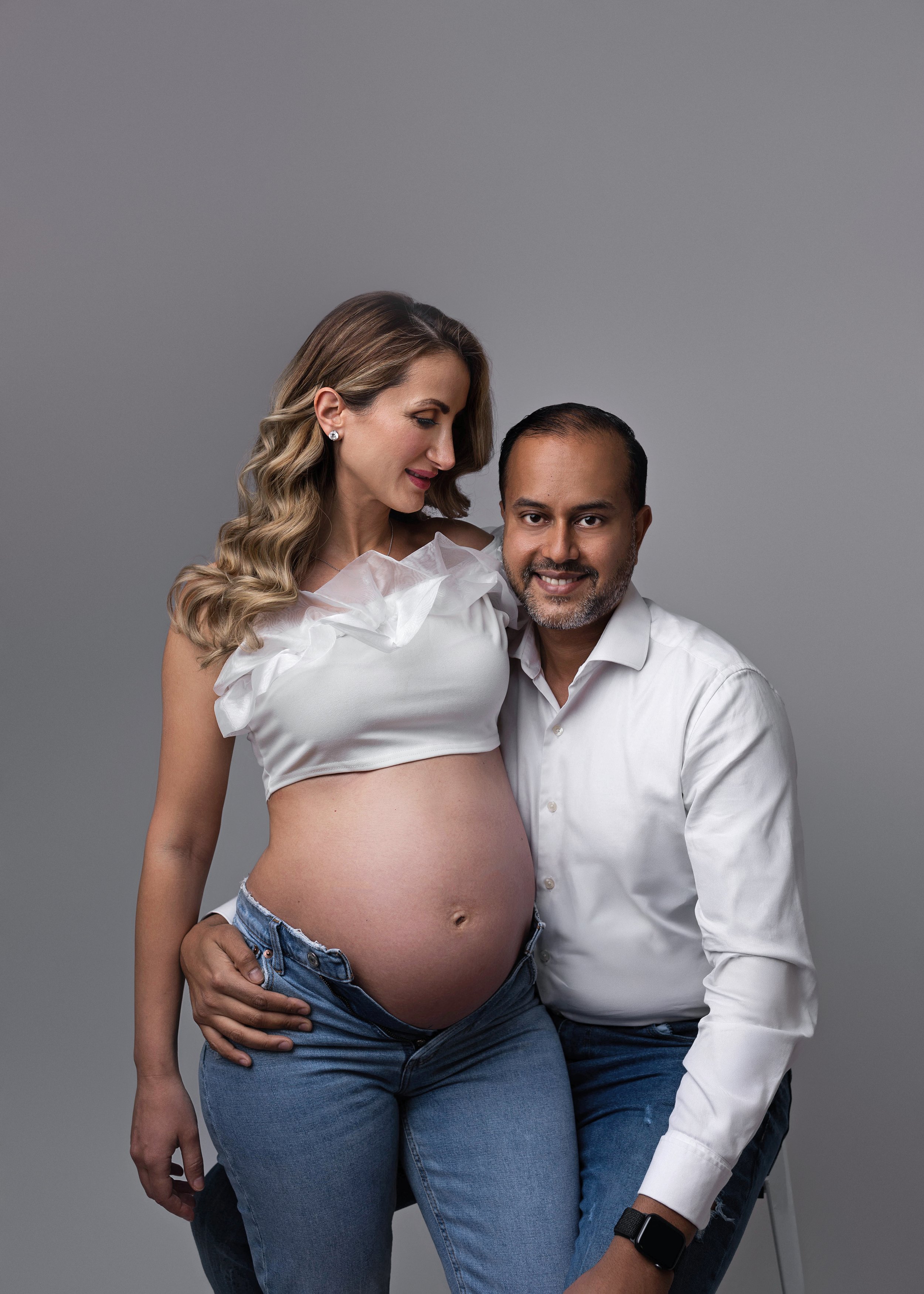 short and sweet Maternity session at Brooklyn Baby photography