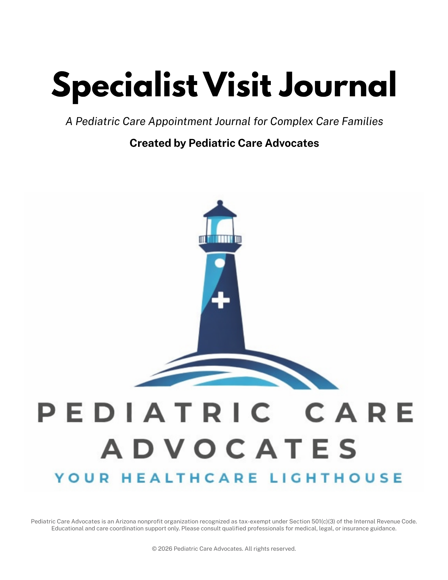Specialist Visit Journal
