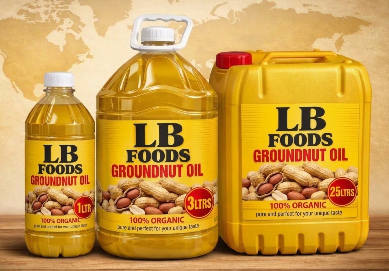 LB FOODS Groundnut Oil