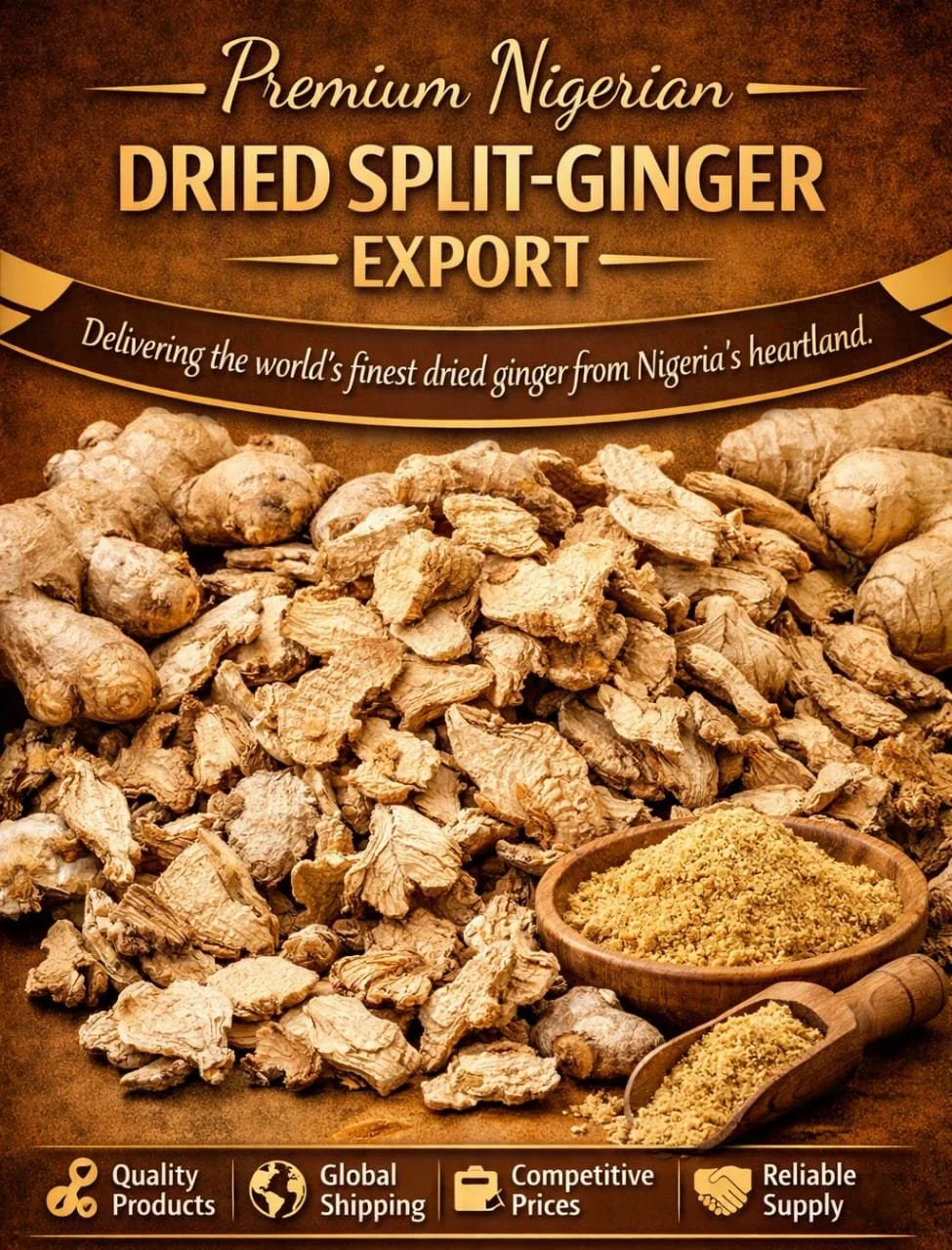 DRIED SPLIT GINGER